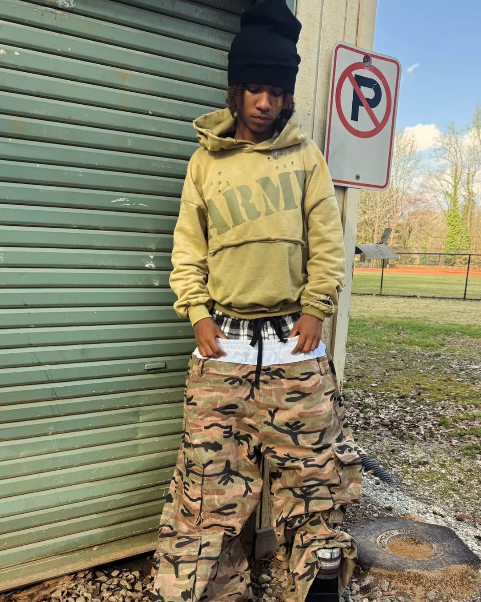 ARMY Graphic Hoodie - Image 3