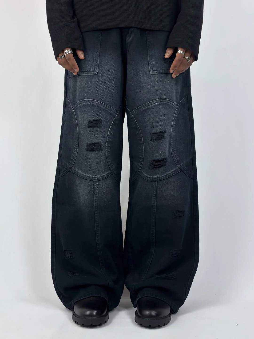 Baggy Denim Jeans - Image 25