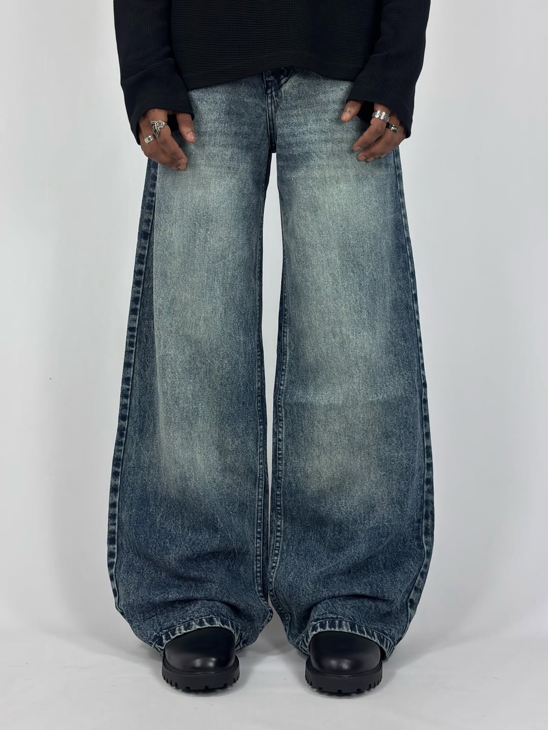 Baggy Denim Jeans - Image 5
