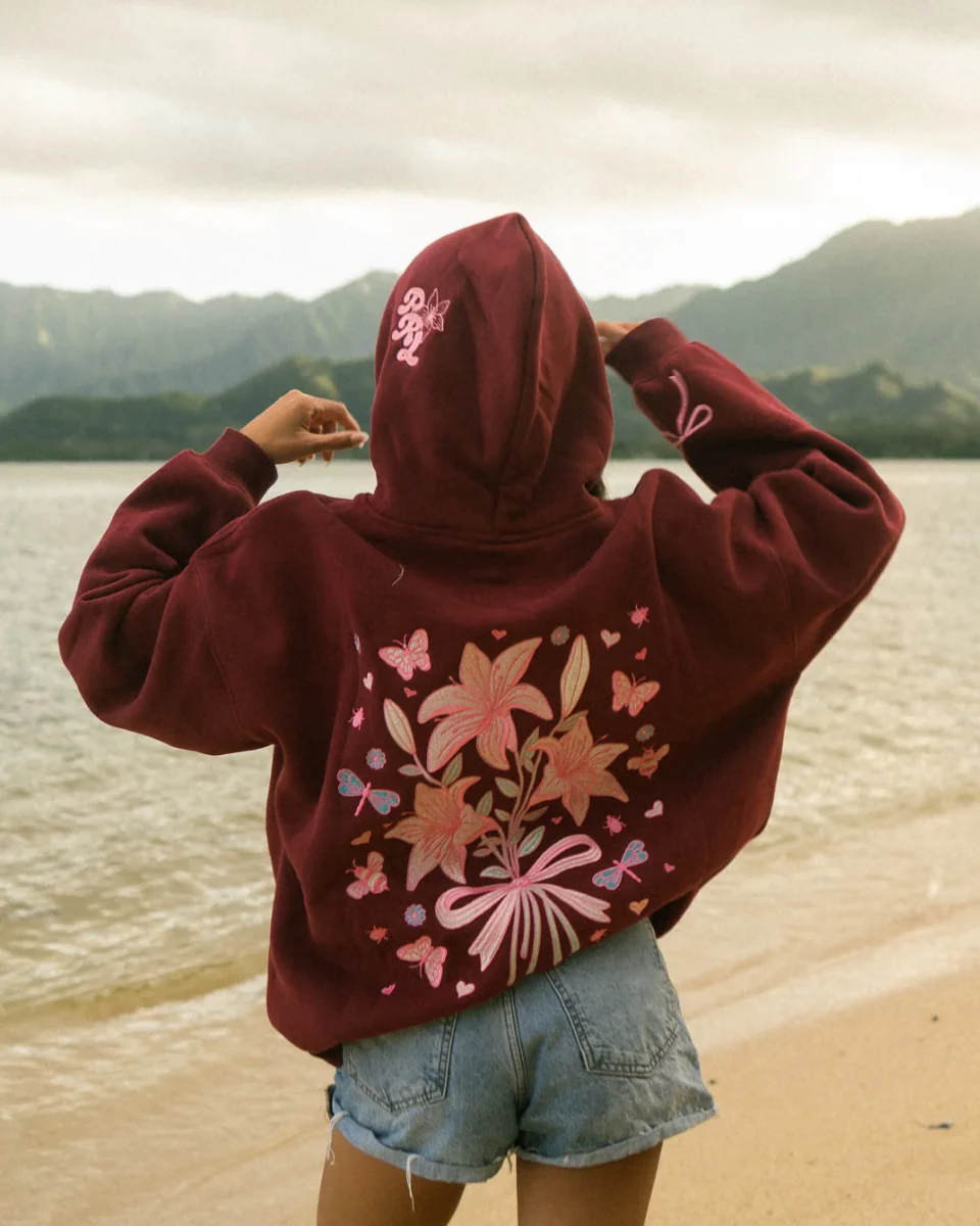 Blossom Bow Hoodie - Image 4