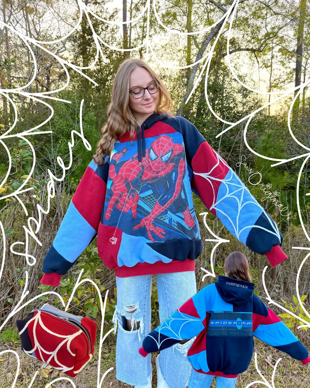 Custom Spider Hoodie